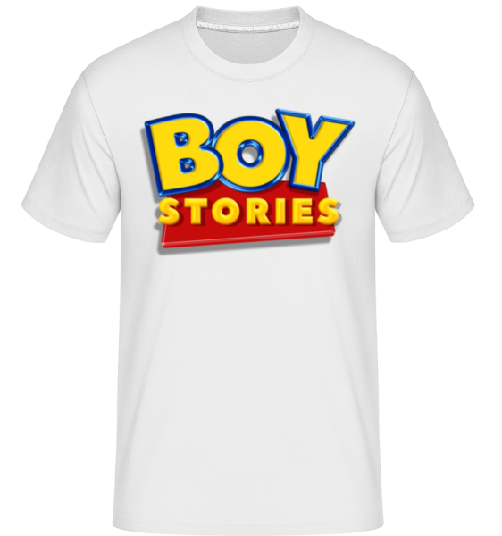 Boy Stories - Shirtinator Männer T-Shirt - Weiß - Vorne