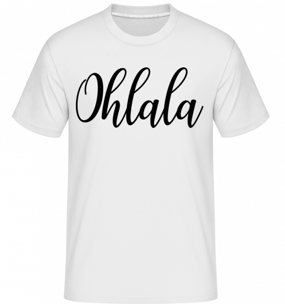 Ohlala - Shirtinator Männer T-Shirt - Weiß - Vorn