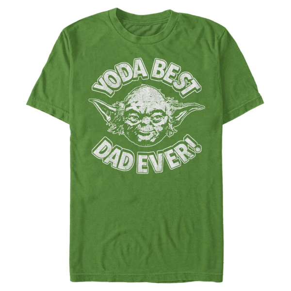 Star Wars - Yoda Best - Vatertag - Männer T-Shirt - Irischgrün - Vorne