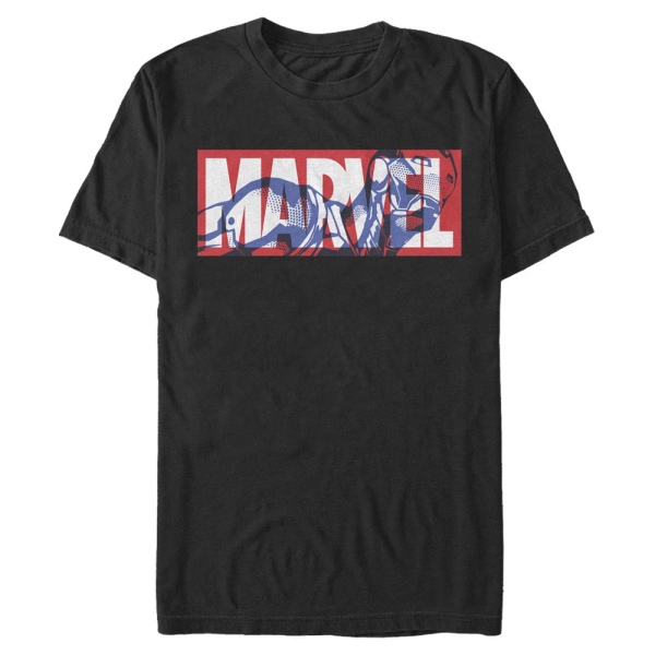 Marvel - Iron Man Iron - Männer T-Shirt - Schwarz - Vorne