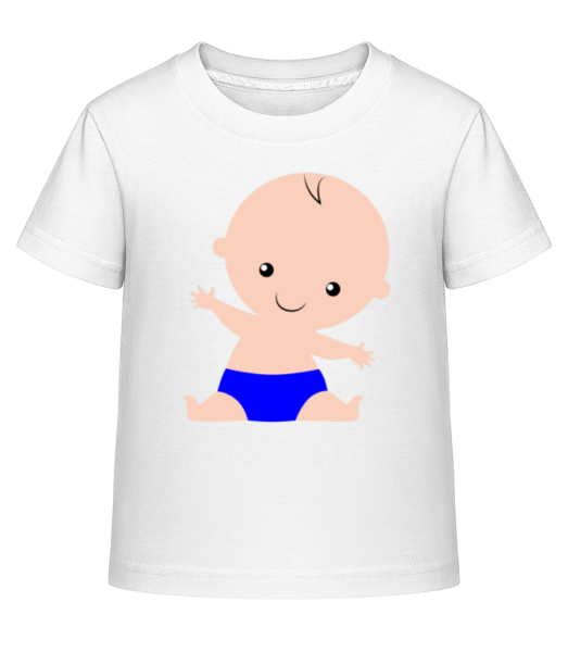 Baby Junge - Kinder Shirtinator T-Shirt - Weiß - Vorne