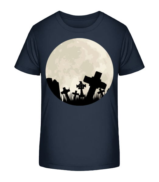 Gothic Scenery Circle - Kinder Bio T-Shirt Stanley Stella - Marine - Vorne