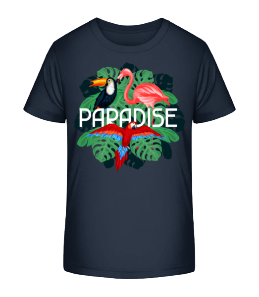 Paradise Icon - Kinder Bio T-Shirt Stanley Stella - Marine - Vorne