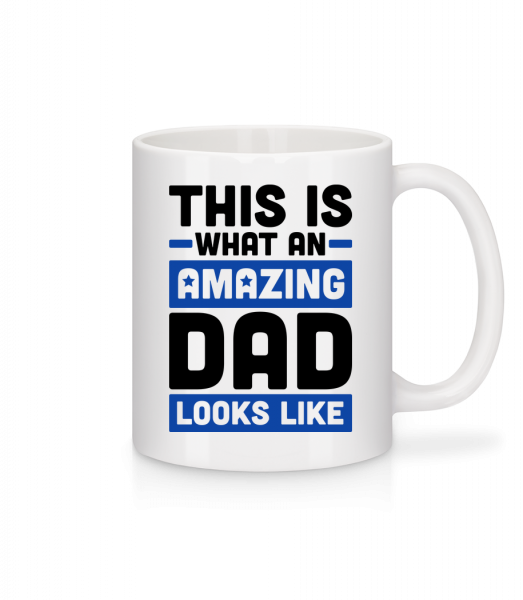 Amazing Dad - Tasse - Weiß - Vorn