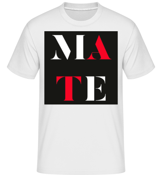 Soul Mate 2 - Shirtinator Männer T-Shirt - Weiß - Vorne
