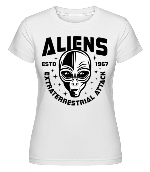 Aliens Estd 1967 - Shirtinator Frauen T-Shirt - Weiß - Vorne
