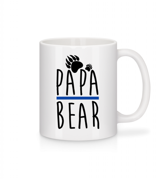 Papa Bear - Tasse - Weiß - Vorn