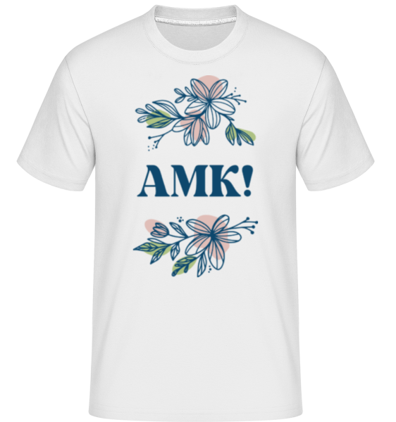 AMK - Shirtinator Männer T-Shirt - Weiß - Vorne