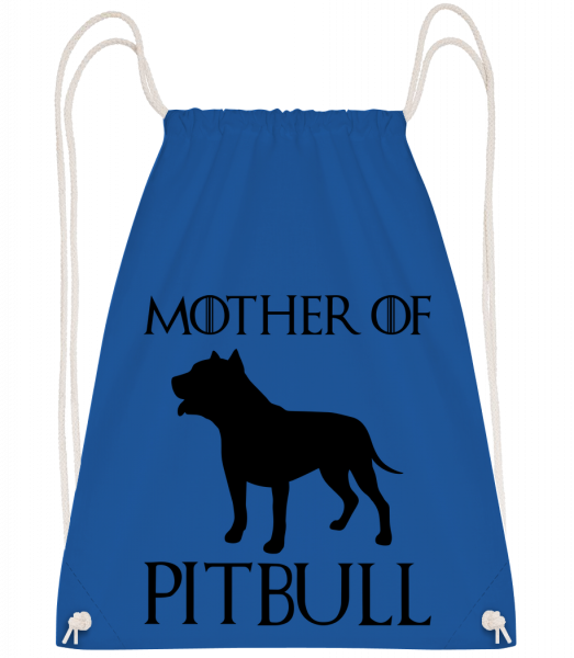 Mother Of Pitbull - Turnbeutel - Royalblau - Vorn