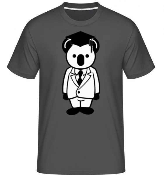 Koala - Shirtinator Männer T-Shirt - Anthrazit - Vorne