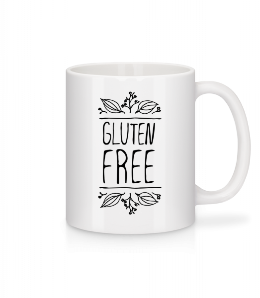 Gluten Free - Tasse - Weiß - Vorn