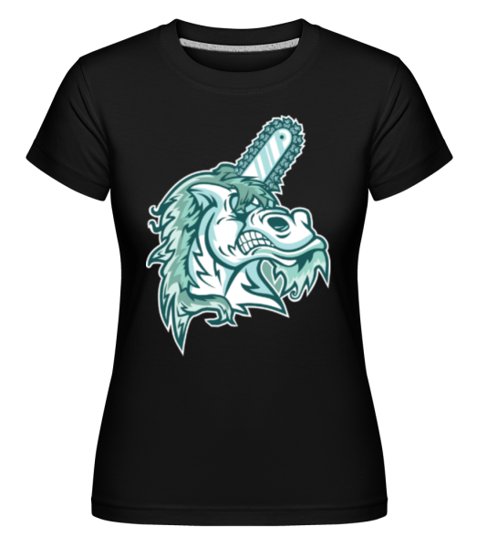 Unicorn - Shirtinator Frauen T-Shirt - Schwarz - Vorne