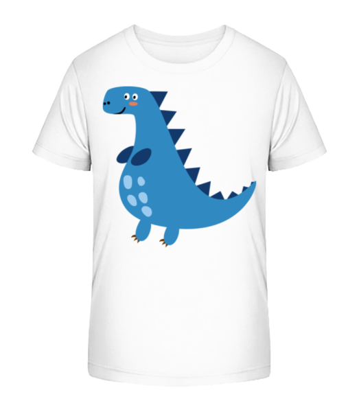 Dinosaurier - Kinder Bio T-Shirt Stanley Stella - Weiß - Vorne