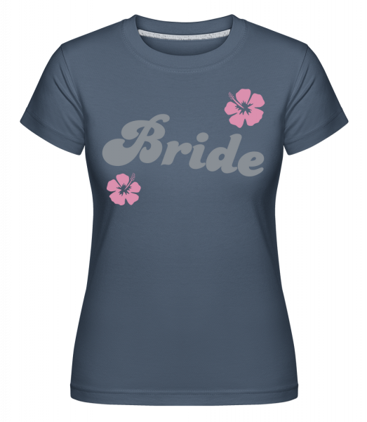 Bride - Shirtinator Frauen T-Shirt - Denim - Vorn