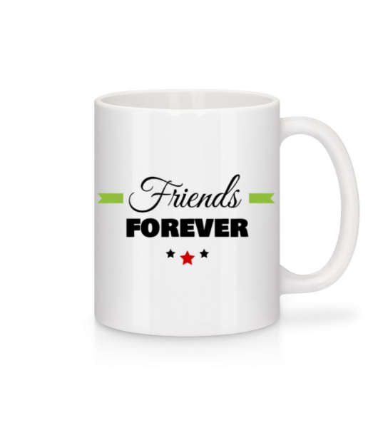 Friends Forever - Tasse - Weiß - Vorne