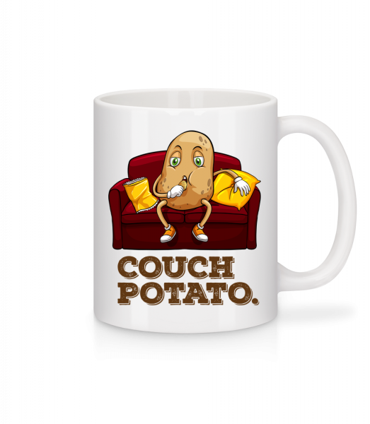 Couch Potato - Tasse - Weiß - Vorn