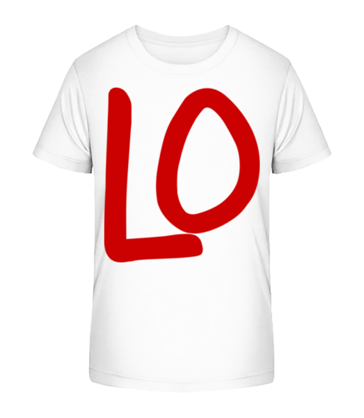 LO - Kinder Bio T-Shirt Stanley Stella - Weiß - Vorne