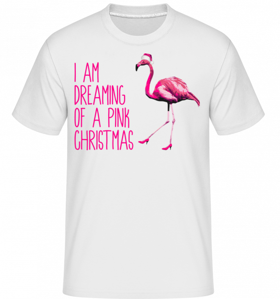 Pink Christmas - Shirtinator Männer T-Shirt - Weiß - Vorn