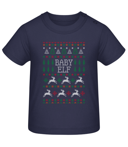 Baby Elf - Baby T-Shirt - Marine - Vorne