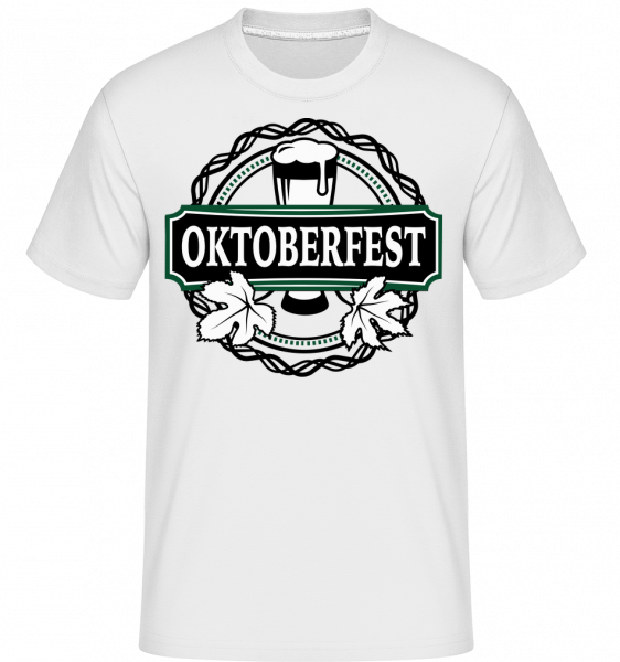 Oktoberfest - Shirtinator Männer T-Shirt - Weiß - Vorn