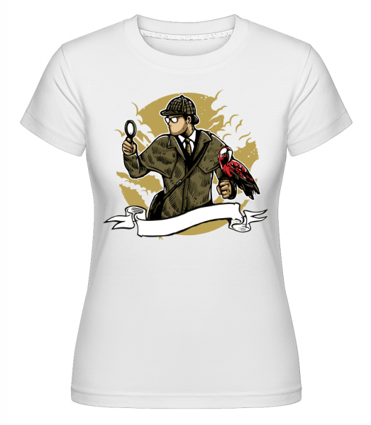 Sherlock Holmes - Shirtinator Frauen T-Shirt - Weiß - Vorn