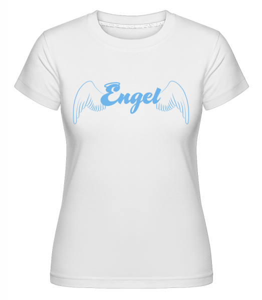 Engelsflügel - Shirtinator Frauen T-Shirt - Weiß - Vorn