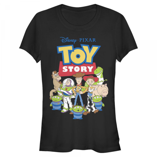 Disney Prinzessinnen - Skupina Toys Grouper - Frauen T-Shirt - Schwarz - Vorne