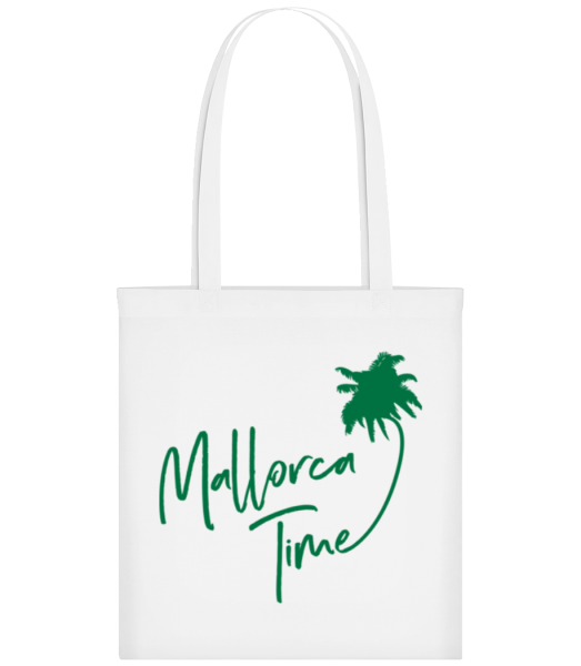 Mallorca Time - Stofftasche - Weiß - Vorne