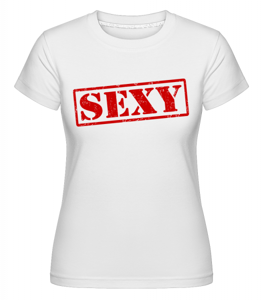 Sexy Sign - Shirtinator Frauen T-Shirt - Weiß - Vorn