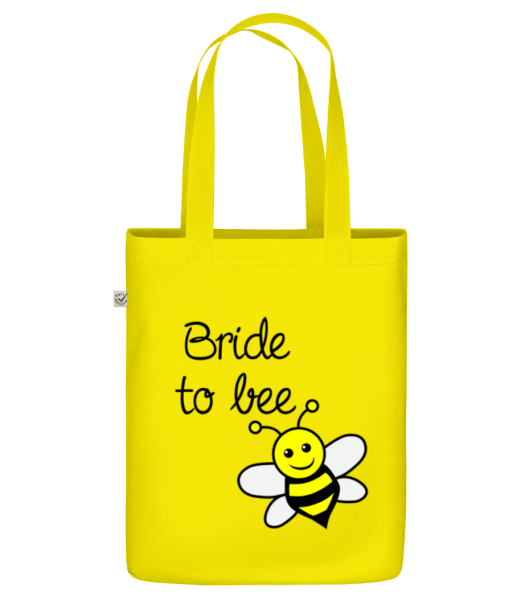 Bride To Bee - Bio Tasche - Gelb - Vorne