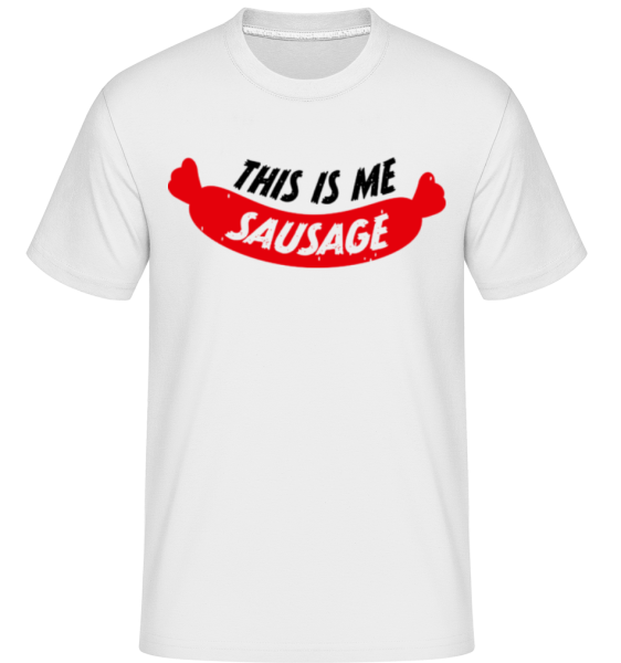 This Is Me Sausage - Shirtinator Männer T-Shirt - Weiß - Vorne