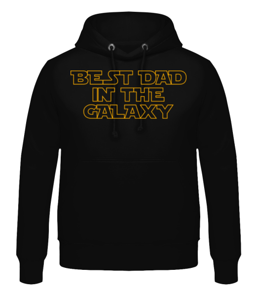 Best Dad In The Galaxy - Männer Hoodie - Schwarz - Vorne