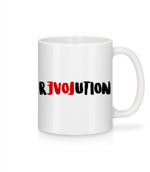 Revolution - Tasse - Weiß - Vorn