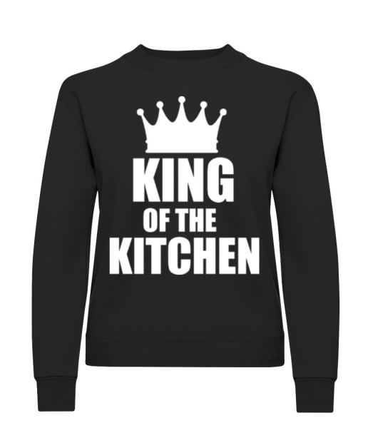 King Of the Kitchen - Frauen Pullover - Schwarz - Vorne