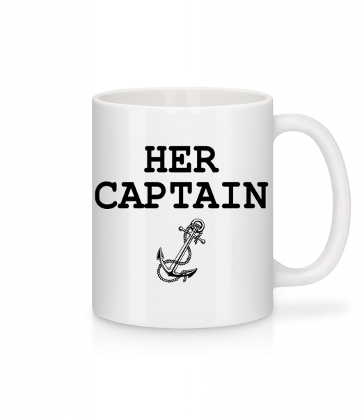 Her Captain - Tasse - Weiß - Vorn