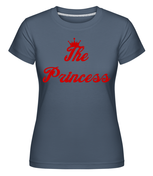 The Princess - Shirtinator Frauen T-Shirt - Denim - Vorne