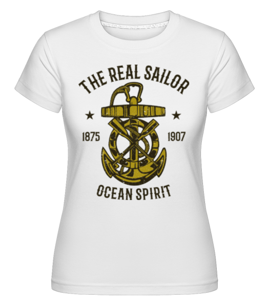 Ocean Spirit - Shirtinator Frauen T-Shirt - Weiß - Vorne