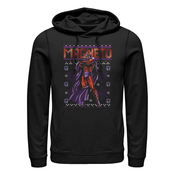 Marvel - X-Men - Magneto Ugly Sweater - Weihnachten - Unisex Hoodie - Schwarz - Vorne