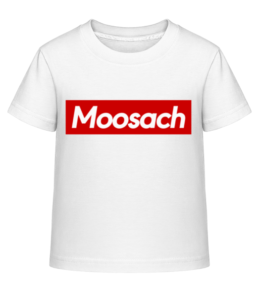 Moosach - Kinder Shirtinator T-Shirt - Weiß - Vorne