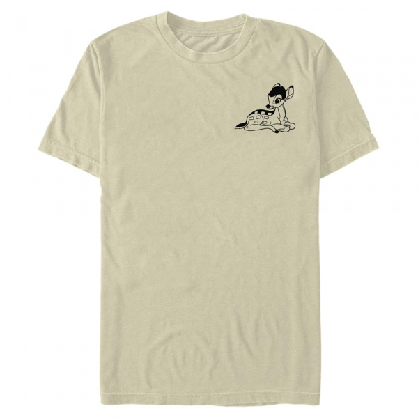 Disney - Bambi - Bambi Vintage Line - Männer T-Shirt - Creme - Vorne