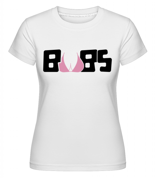 Boobs Icon - Shirtinator Frauen T-Shirt - Weiß - Vorn