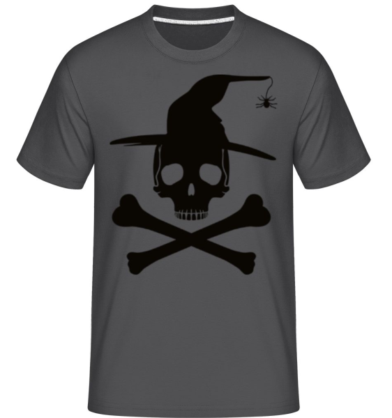 The Witch - Shirtinator Männer T-Shirt - Anthrazit - Vorne
