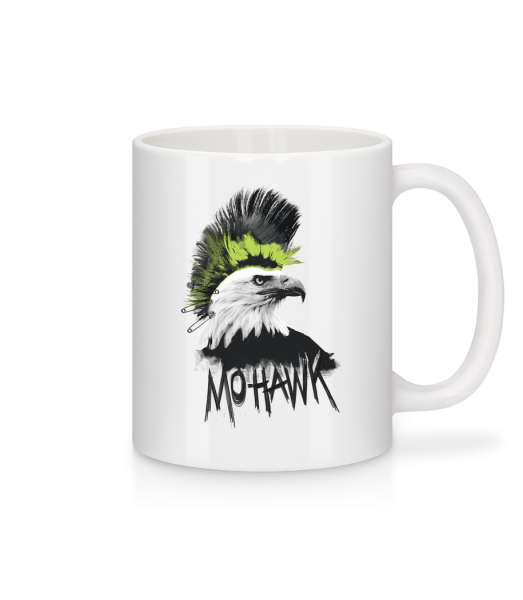 Mohawk - Tasse - Weiß - Vorn