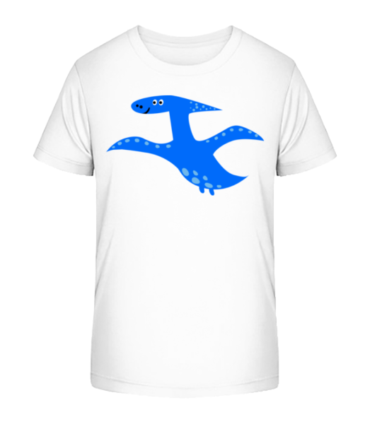 Flugsaurier - Kinder Bio T-Shirt Stanley Stella - Weiß - Vorne