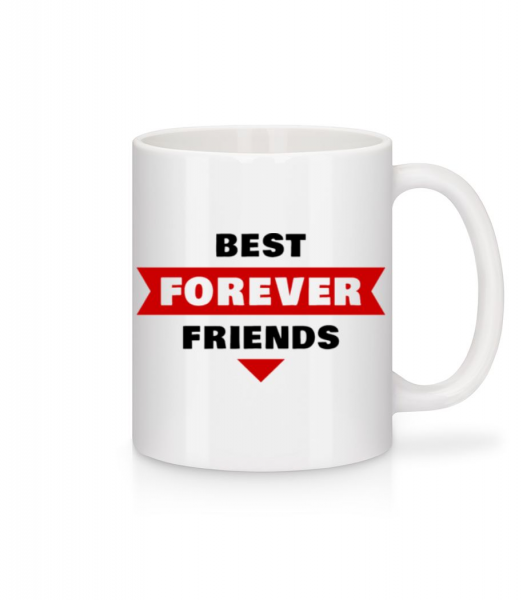 Best Friends Forever - Tasse - Weiß - Vorne