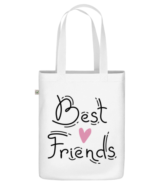 Best Friends - Bio Tasche - Weiß - Vorne