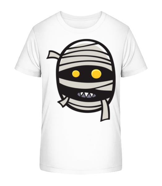 Comic Mumie - Kinder Bio T-Shirt Stanley Stella - Weiß - Vorne