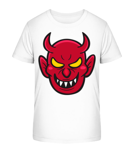 Fieser Teufel - Kinder Bio T-Shirt Stanley Stella - Weiß - Vorne
