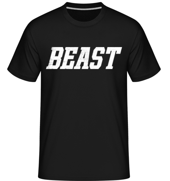 Beast - Shirtinator Männer T-Shirt - Schwarz - Vorne