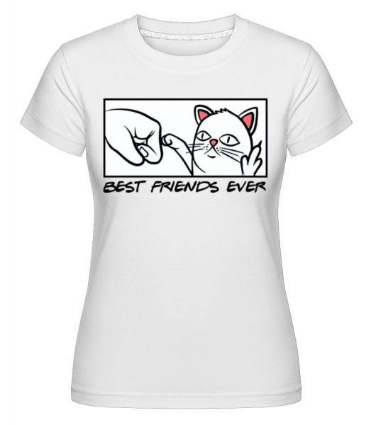 Best Friends Ever - Shirtinator Frauen T-Shirt - Weiß - Vorne